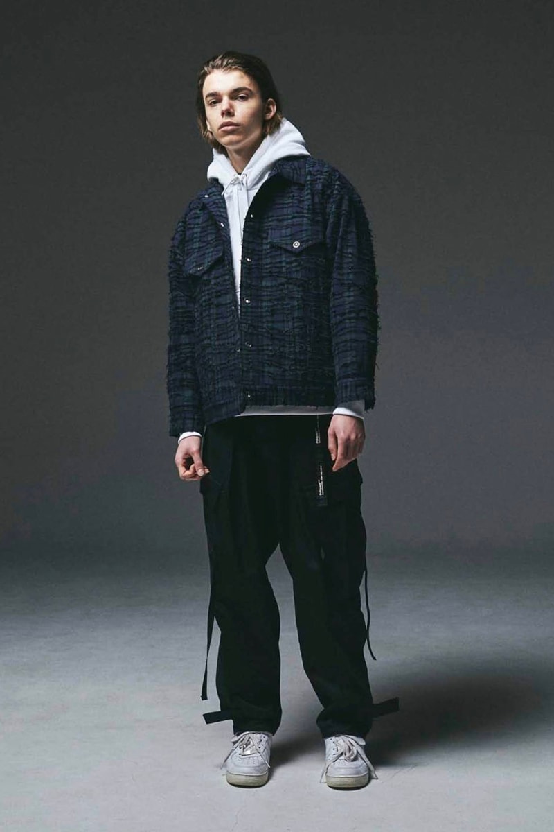 POLIQUANT Fall Winter 2020 Lookbook collection functional techwear technical deconstruction reconstruction modular jackets coats pants nylon trousers shirts sweaters menswear streetwear japanese
