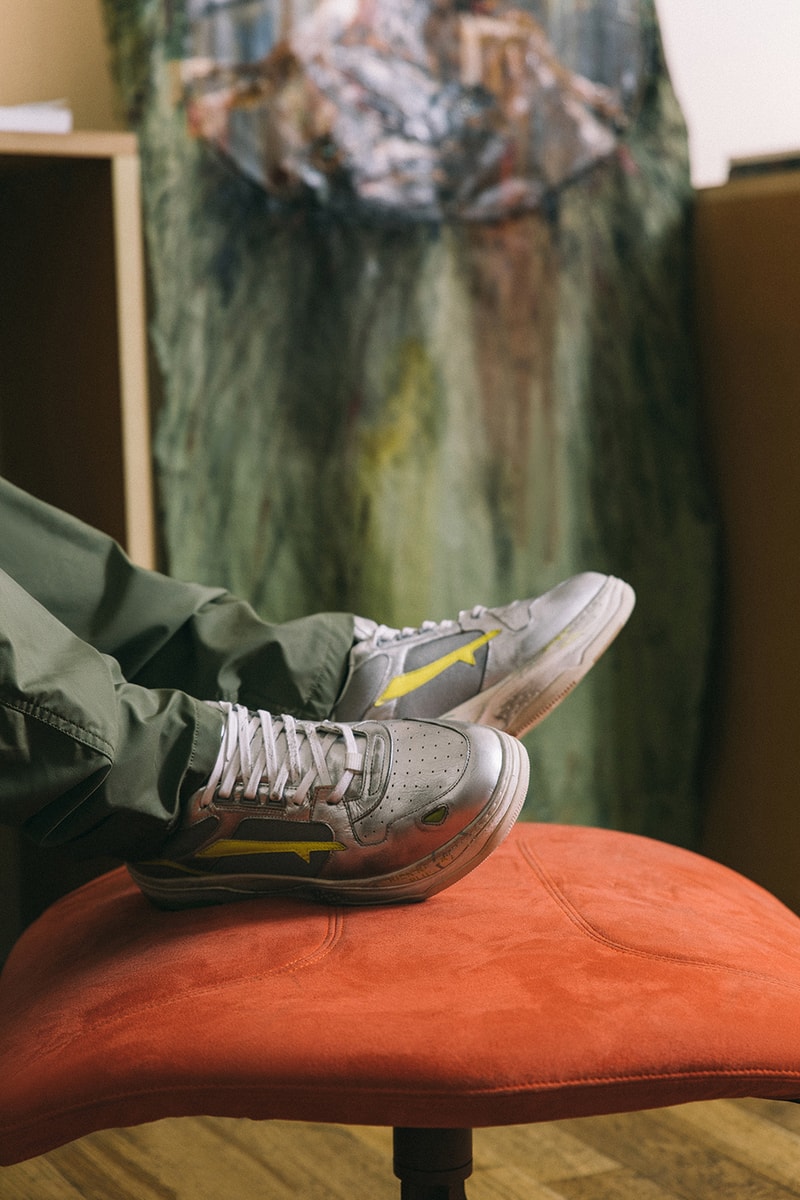 premiata ss20 sizey collection footwear sneakers drake sharky bold colour campaign italian luxury