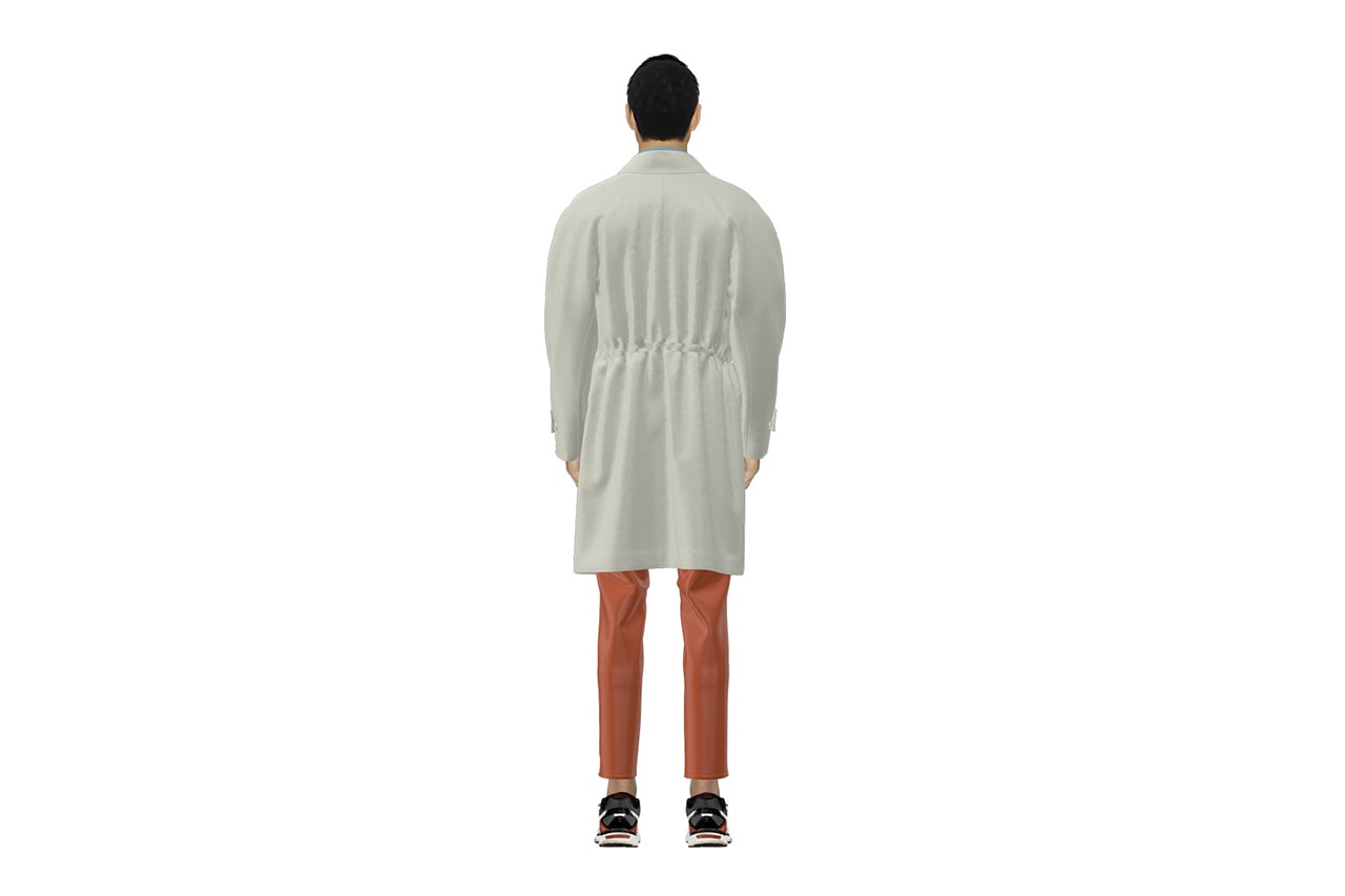 PSEUDONYM Fall Winter 2020 Lookbook denmark Copenhagen scandinavian digital renderings sensory runway show jackets coats streetwear minimal sustainable brand Jacques Zhang