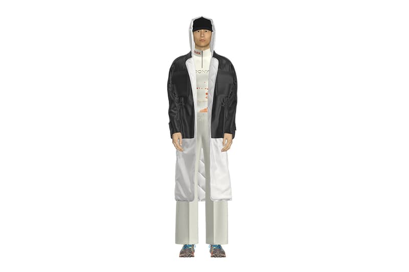 PSEUDONYM Fall Winter 2020 Lookbook denmark Copenhagen scandinavian digital renderings sensory runway show jackets coats streetwear minimal sustainable brand Jacques Zhang