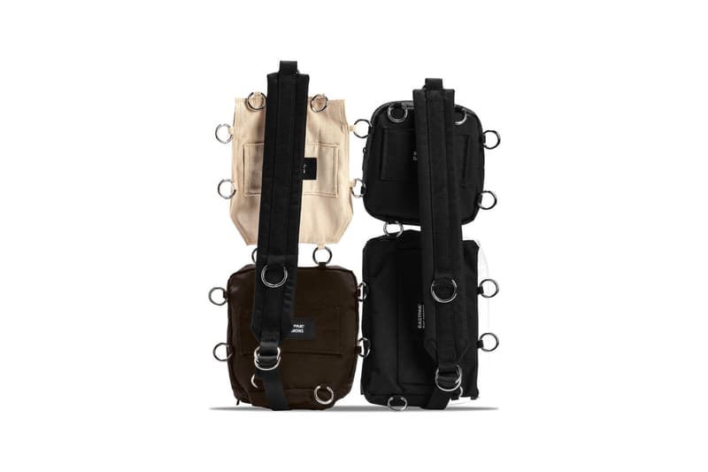 raf simons eastpak pocketbag loop collaboration removable pockets release