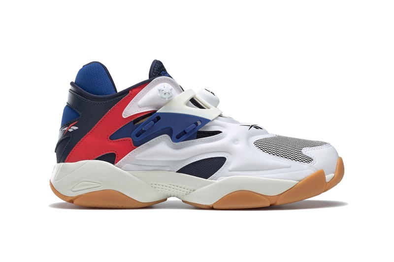 Reebok Pump Court White collegiate Navy Red FV5565 Release Info sneakers classics shoes blue chalk