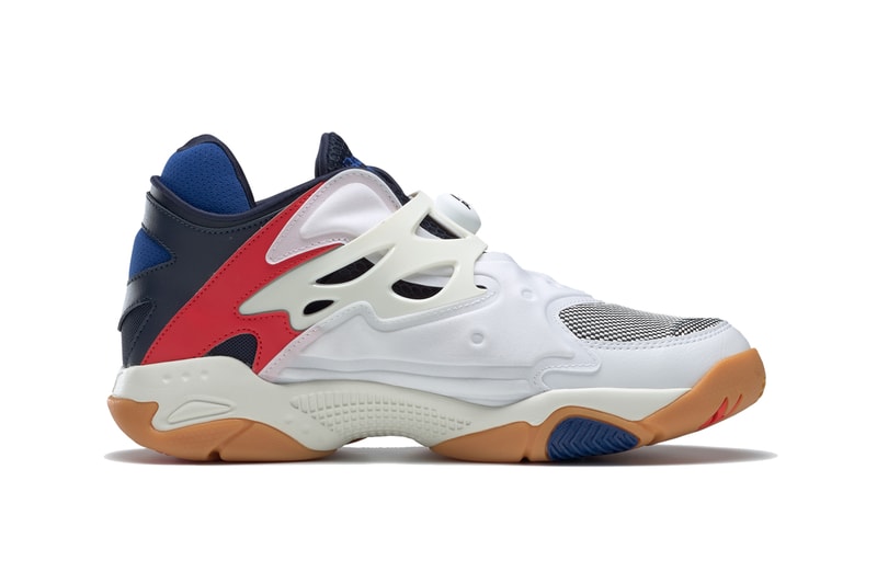 Reebok Pump Court White collegiate Navy Red FV5565 Release Info sneakers classics shoes blue chalk