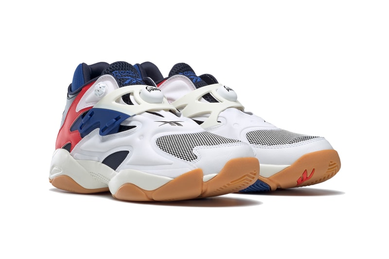 Reebok Pump Court White collegiate Navy Red FV5565 Release Info sneakers classics shoes blue chalk