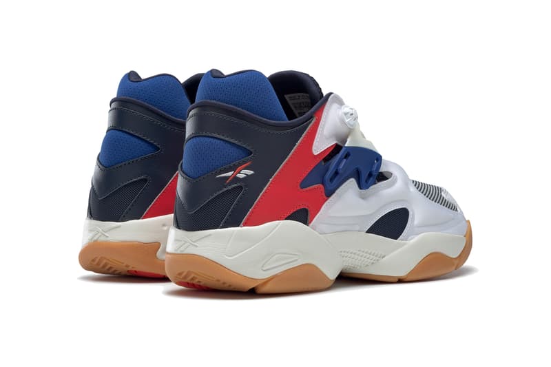 Reebok Pump Court White collegiate Navy Red FV5565 Release Info sneakers classics shoes blue chalk