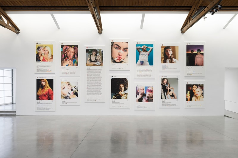 Richard Prince 'New Portraits' Gagosian Los Angeles Exhibition Instagram Portraits Photographic Canvas 
