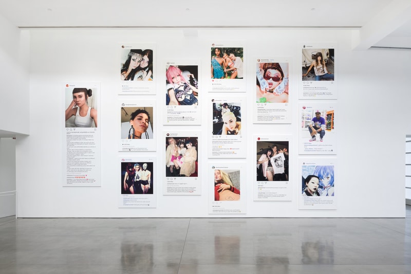 Richard Prince 'New Portraits' Gagosian Los Angeles Exhibition Instagram Portraits Photographic Canvas 