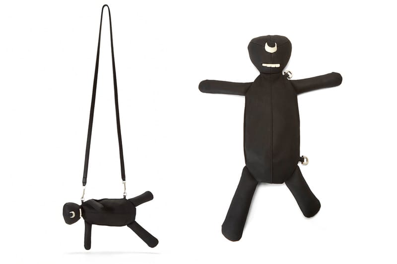 Rick Owens Drops Hun Cyclop Bag in Sleek Black Leather