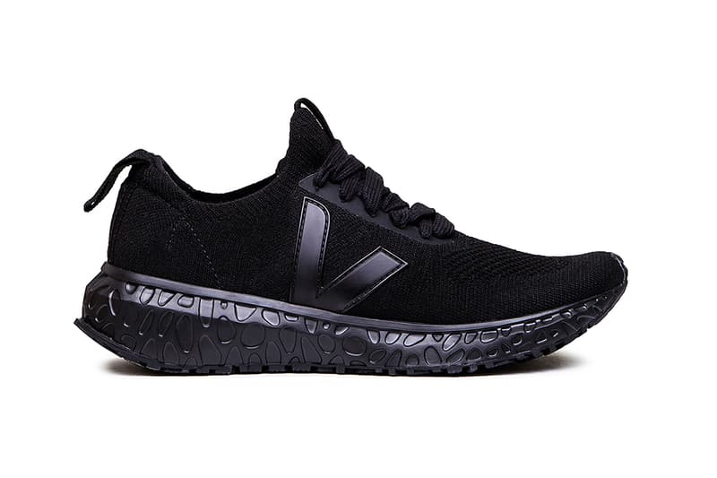 Rick Owens Veja Sustainable Footwear Styles wool knit runner hiking inspired silhouette sneakers recycled plastic amazon rubber fair trade brand collaboration runway