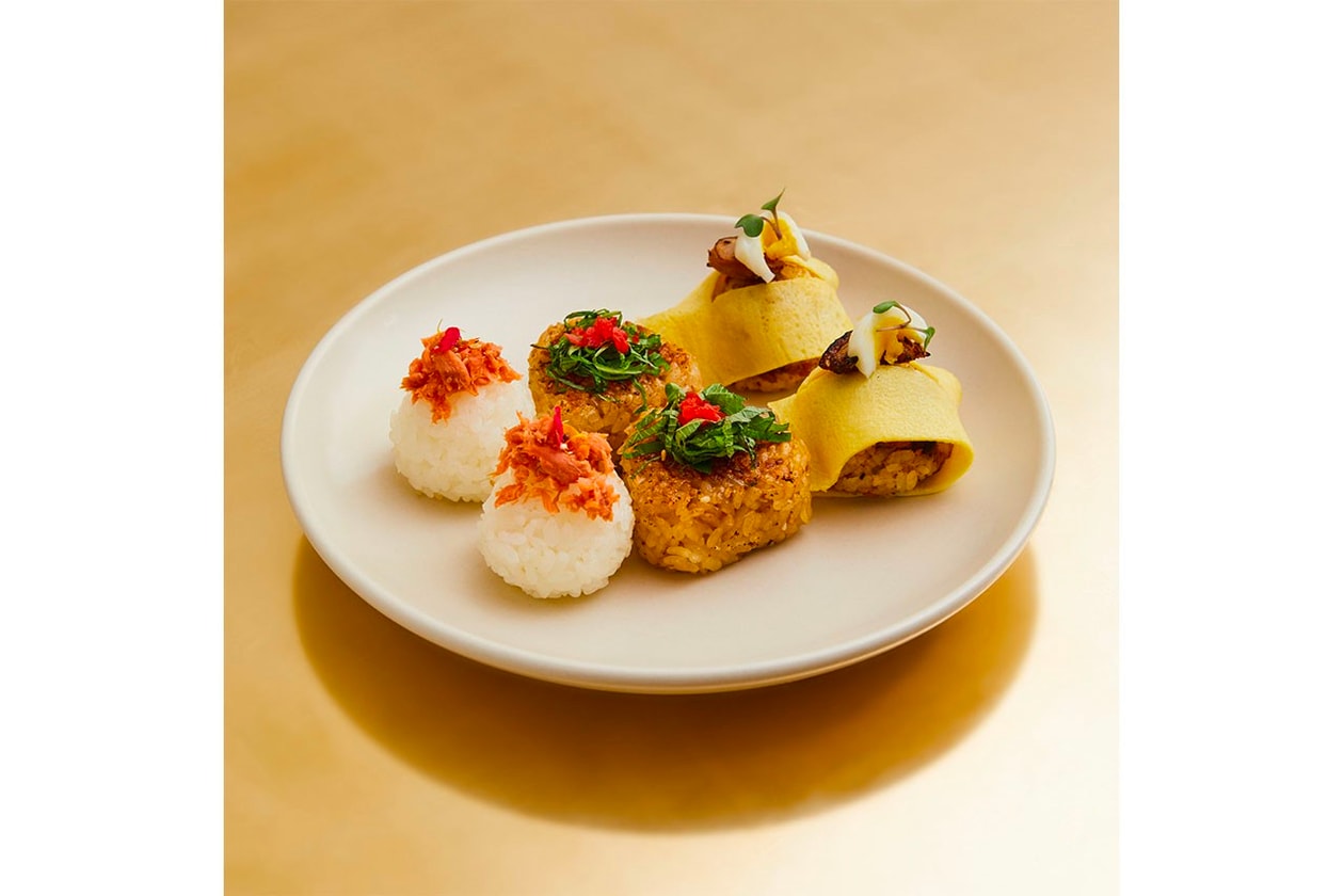 RIKE Los Angeles Rice Ball Restaurant Info Interior Food Look Photos Hisato Takenouchi nana-nana Open Hours