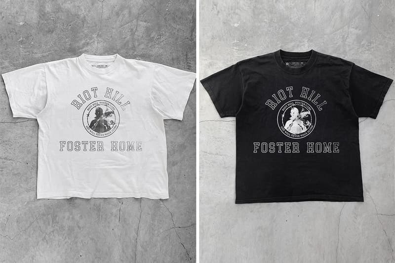 RIOT HILL FOSTER CARE Capsule Release Info Buy Price The Pyjama Foundation The Weeknd T shirt