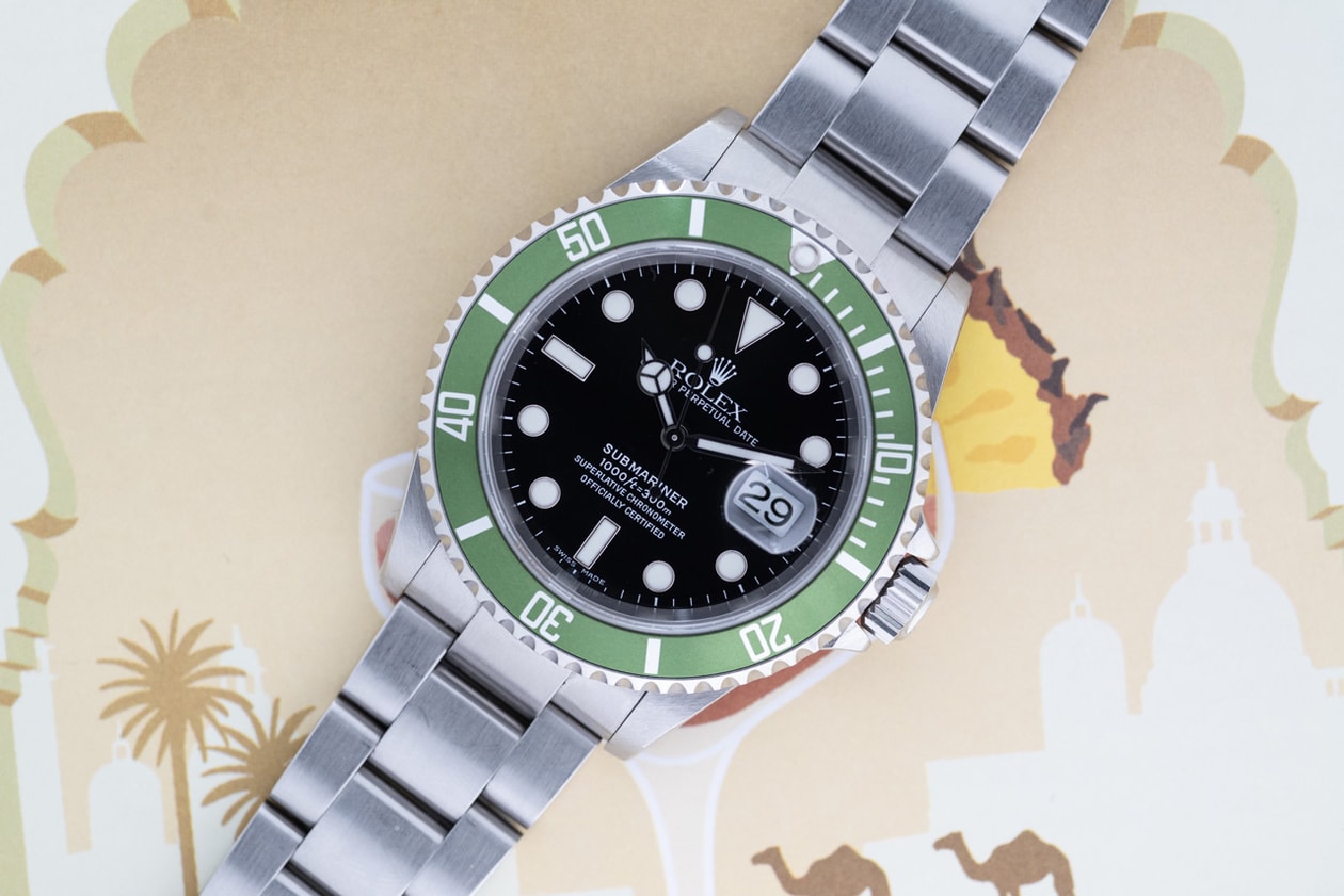 Modern Collectibles Discontinued Rolex watches 40mm Sea Dweller Ceramic reference 116600 Green KERMIT 50th Anniversary DISCONTINUED 16610LV GMT Master II Coke Stainless Steel 40mm reference 16710 pepsi