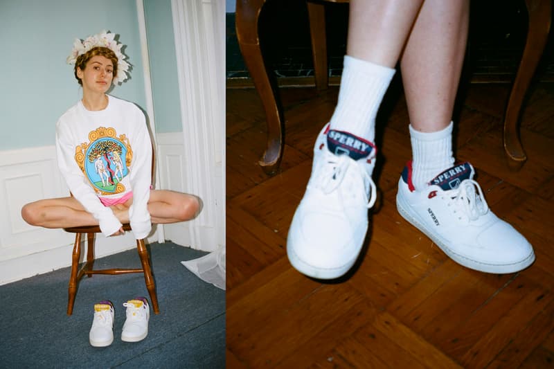 Rowing Blazers Spring/Summer 2020 Delivery 1 Lookbooks Shirts Shorts Pants Rugby Shirts Patchwork Madras Seersucker Stripes Hoodies Crewnecks Baseball Caps Adam and Eve Loch Ness Monster