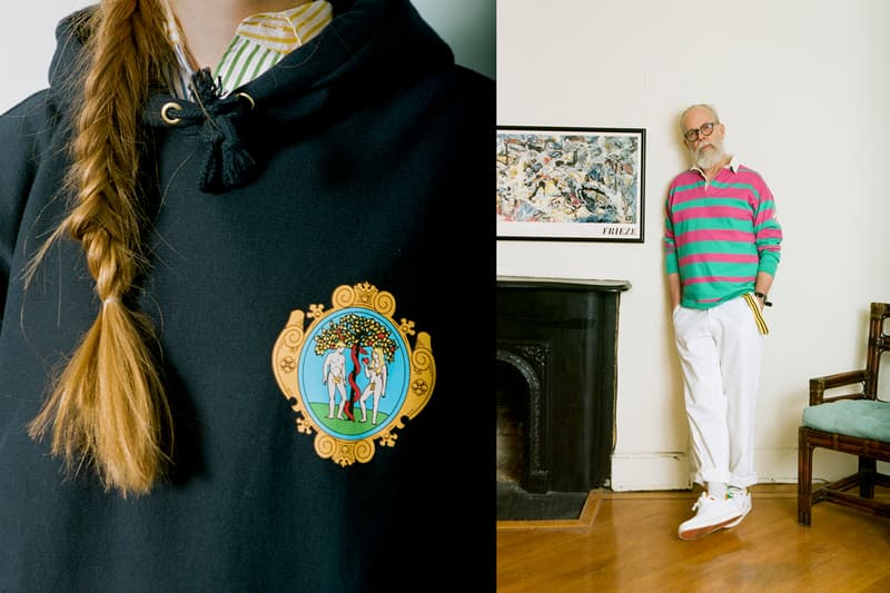 Rowing Blazers Spring/Summer 2020 Delivery 1 Lookbooks Shirts Shorts Pants Rugby Shirts Patchwork Madras Seersucker Stripes Hoodies Crewnecks Baseball Caps Adam and Eve Loch Ness Monster