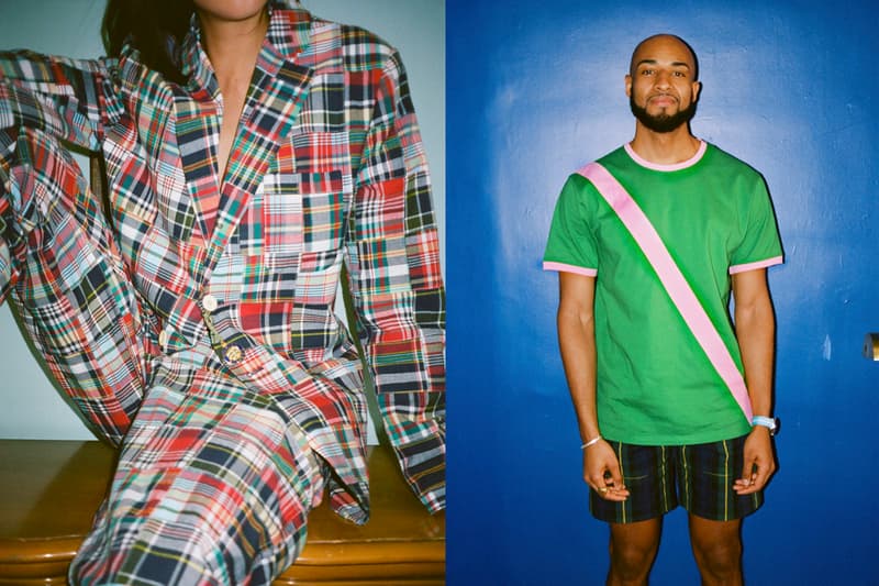 Rowing Blazers Spring/Summer 2020 Delivery 1 Lookbooks Shirts Shorts Pants Rugby Shirts Patchwork Madras Seersucker Stripes Hoodies Crewnecks Baseball Caps Adam and Eve Loch Ness Monster
