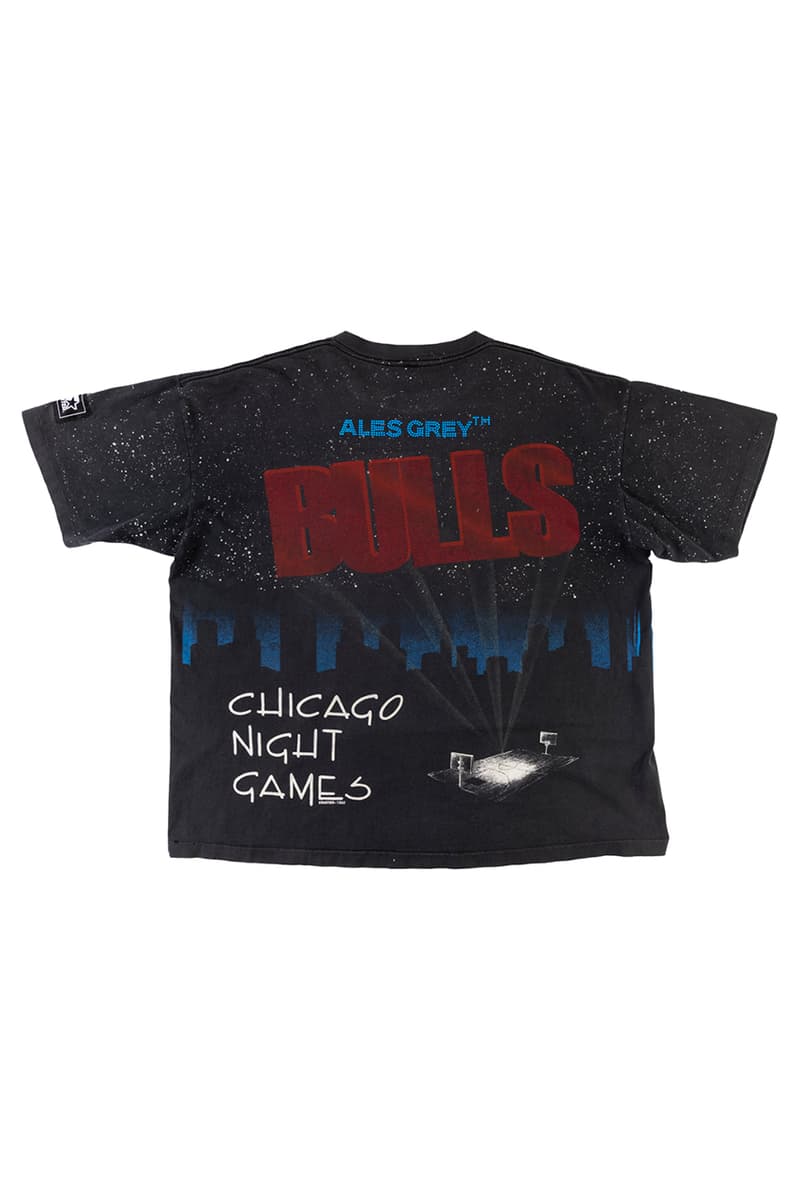 Ales Grey x RSVP Gallery Swarovski-Customized T-shirts tees vintage michael jordan chicago all star weekend bulls game 2020 february 14 valentines day