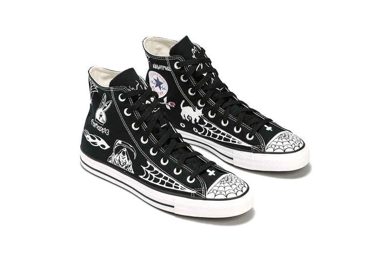 Sean Pablo x Converse CONS Chuck Taylor All Star Pro High Top Black Colorway Release Information Skateboarder Collaboration Drop Date Cop Footwear LA Artwork 