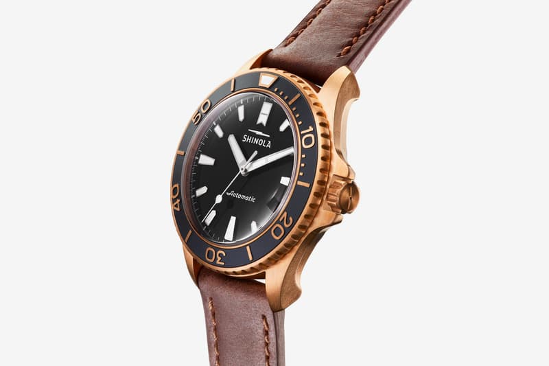 Shinola Bronze Monster Watch Info prohibition SW200-1 automatic movement mechanical automatic watch Detroit