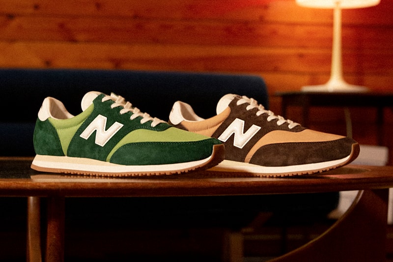 size 20th anniversary new balance comp 100 apparel T-shirt hoodie green brown buy cop purchase release information