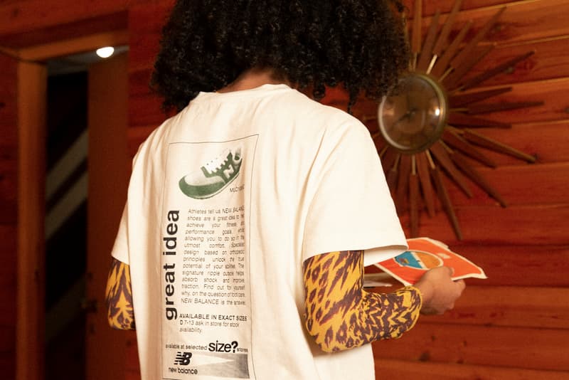 size 20th anniversary new balance comp 100 apparel T-shirt hoodie green brown buy cop purchase release information