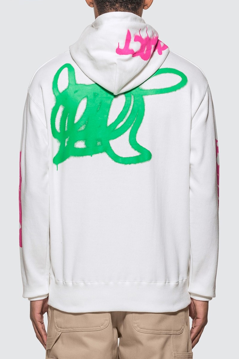 SKOLOCT Art Gang Money Spray Hoodie fall winter 2020 collection hbx japanese artist apparel silver necklace playboy banksy banksoo graphics exclusives streetwear menswear