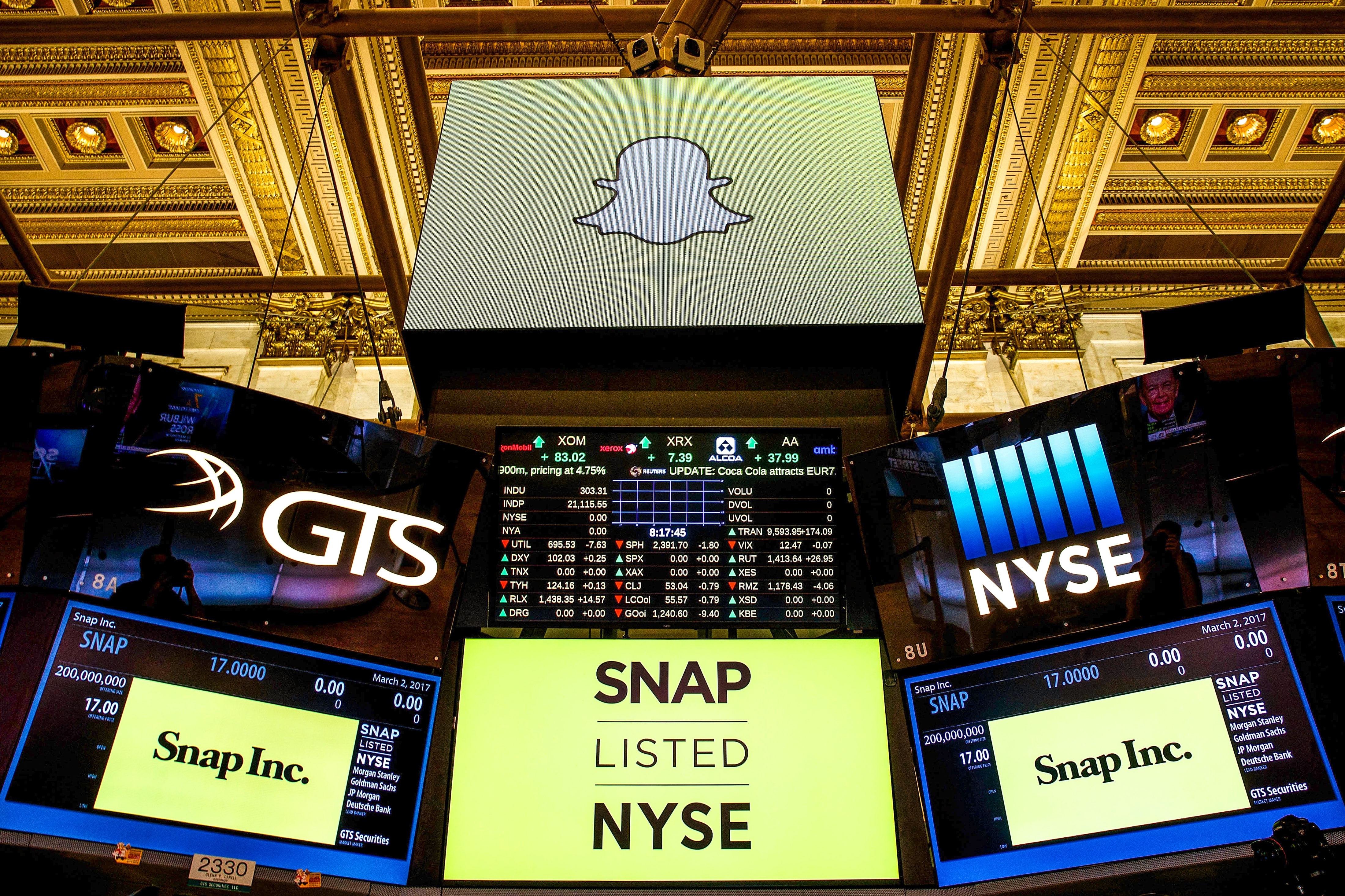 snapchat snap inc stock price trading market exchange finance investment evan spiegel 