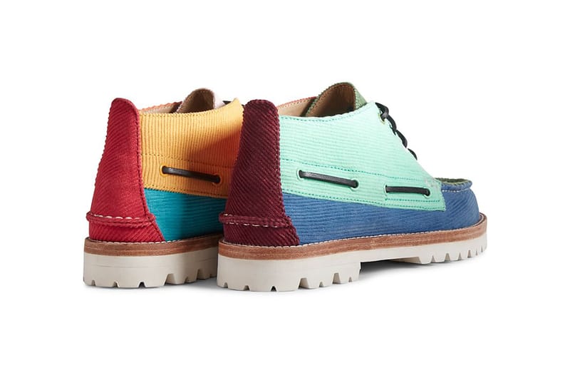 colorful sperrys