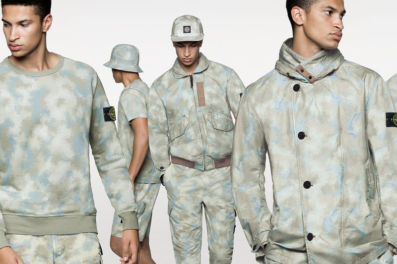 stone island camo devore