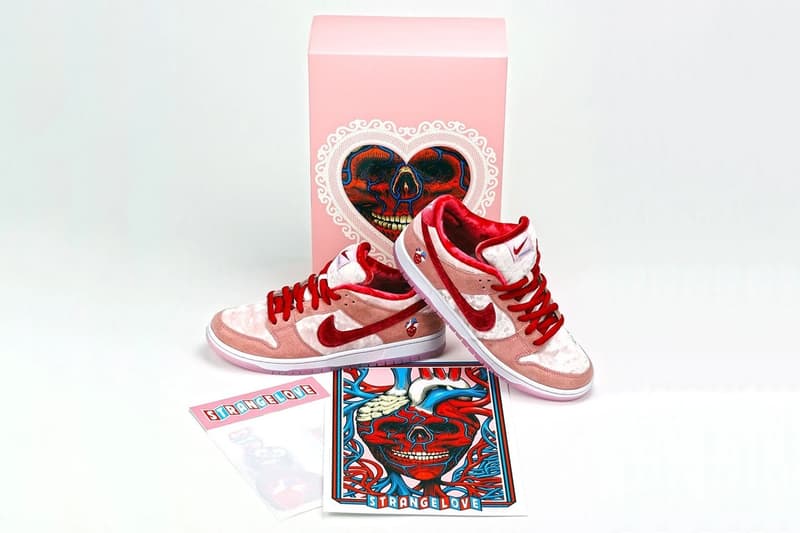 StrangeLove Skateboards Deluxe Packaging Nike SB Collab Release Bots Cancelled Dunk Low Release info