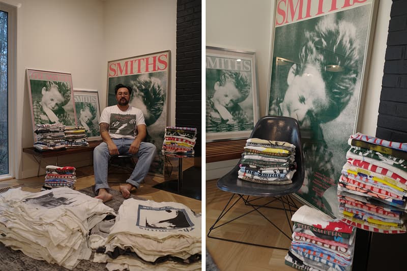 StrangewaysNYC Hidden by Rags The Smiths Vintage T-Shirt Exhibition Announcement The Beach Gallery Tokyo Sean Samuelson