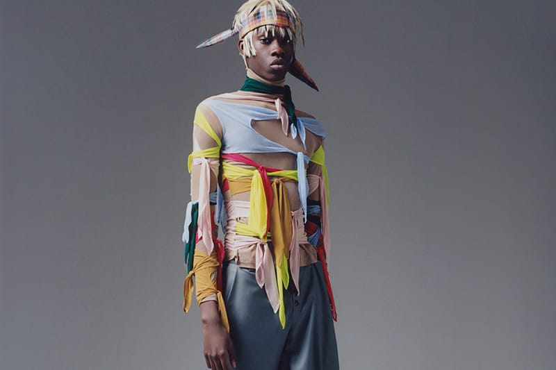 Knots & Draping Details Define STRONGTHE's FW20 Collection