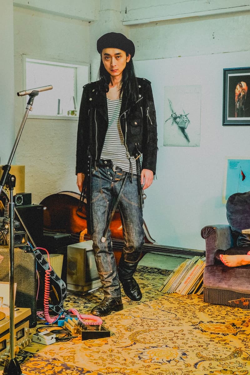 Sugarhill Fall Winter 2020 collection lookbook japanese designer coats jackets motorcycle biker plaid streetwear Rikuya Hayashi menswear duffle trench mohair knitwear sweater