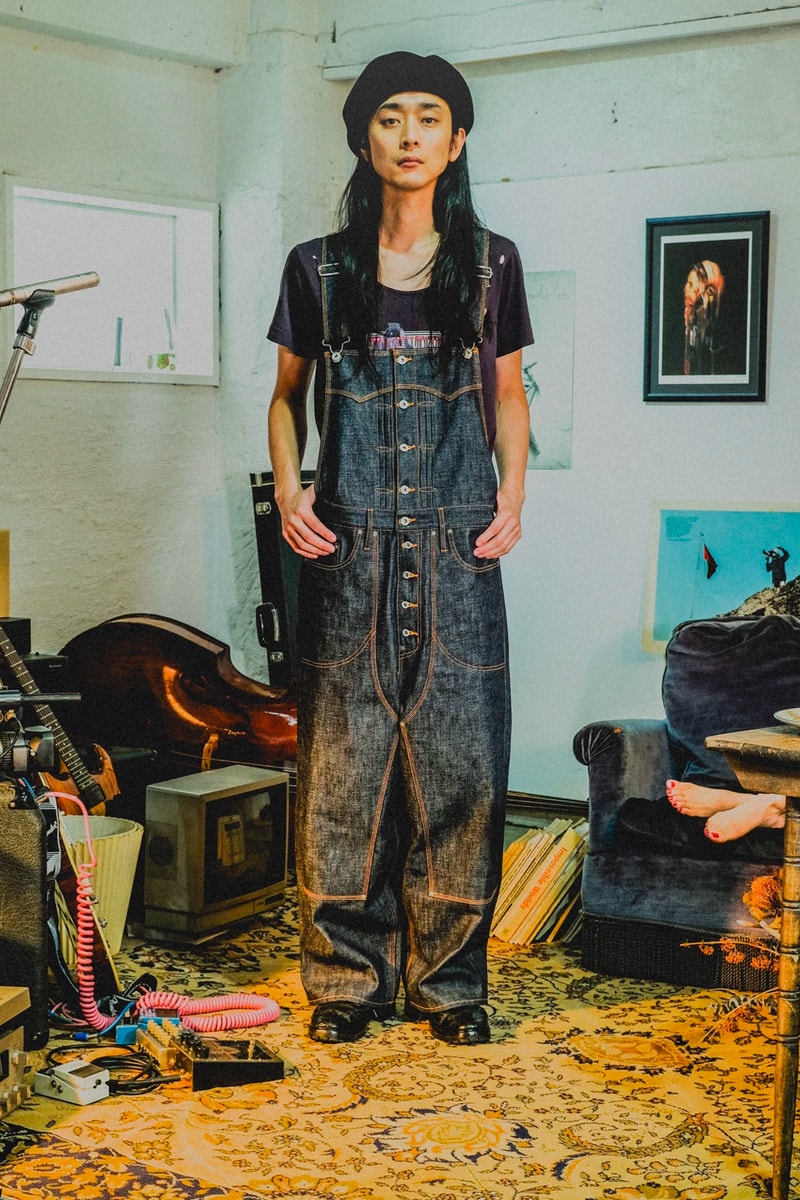 Sugarhill Fall Winter 2020 collection lookbook japanese designer coats jackets motorcycle biker plaid streetwear Rikuya Hayashi menswear duffle trench mohair knitwear sweater