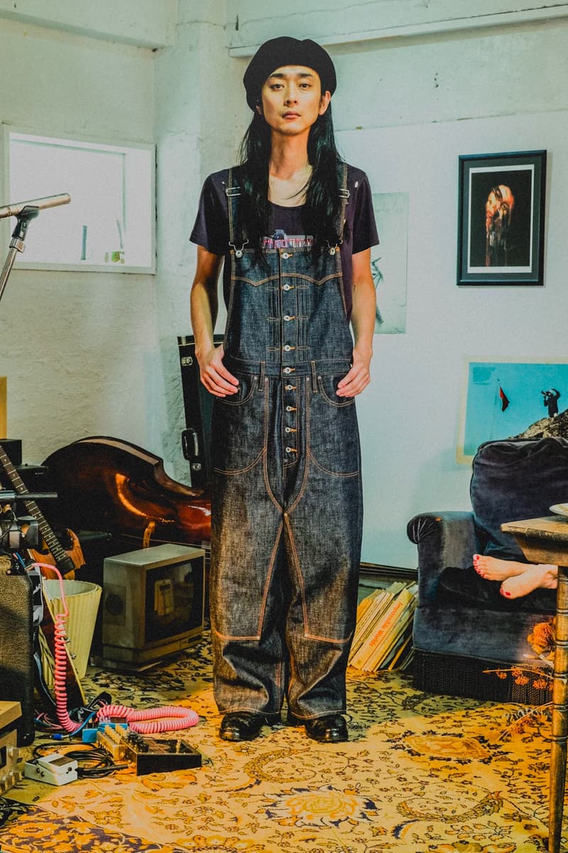 Sugarhill Fall Winter 2020 collection lookbook japanese designer coats jackets motorcycle biker plaid streetwear Rikuya Hayashi menswear duffle trench mohair knitwear sweater