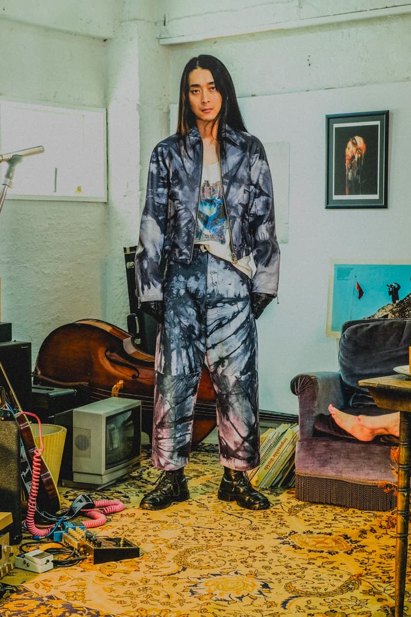 Sugarhill Fall Winter 2020 collection lookbook japanese designer coats jackets motorcycle biker plaid streetwear Rikuya Hayashi menswear duffle trench mohair knitwear sweater