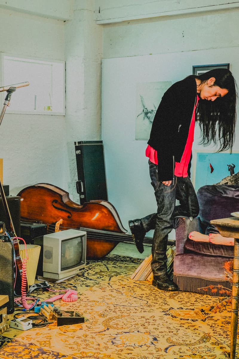 Sugarhill Fall Winter 2020 collection lookbook japanese designer coats jackets motorcycle biker plaid streetwear Rikuya Hayashi menswear duffle trench mohair knitwear sweater
