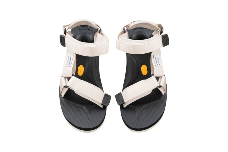 A.P.C. x Suicoke Spring/Summer 2020 Footwear Collection Depa-V2 Sandals White Beige Olive "Walk On Free" Tag Jean Touitou