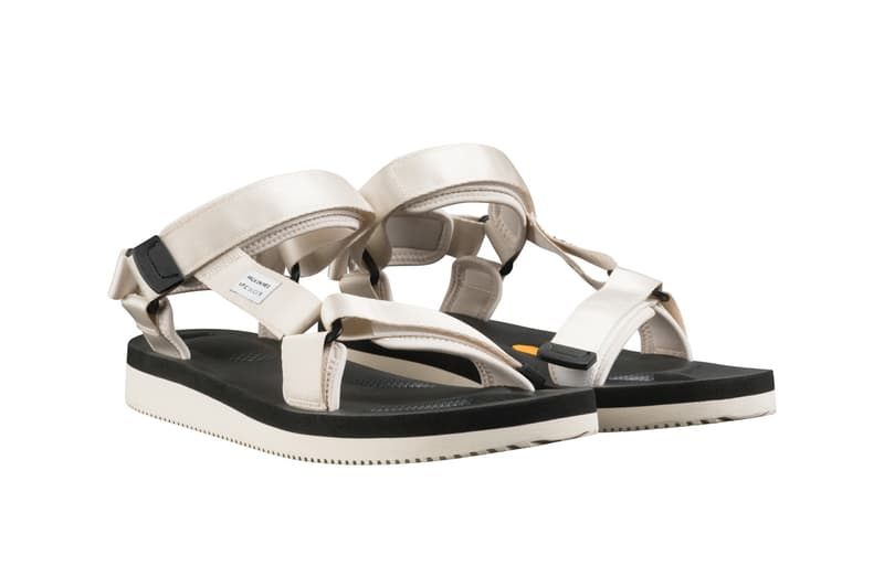 A.P.C. x Suicoke Spring/Summer 2020 Footwear Collection Depa-V2 Sandals White Beige Olive "Walk On Free" Tag Jean Touitou