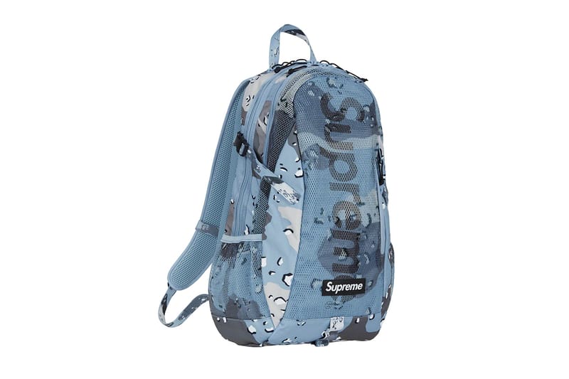 blue supreme side bag