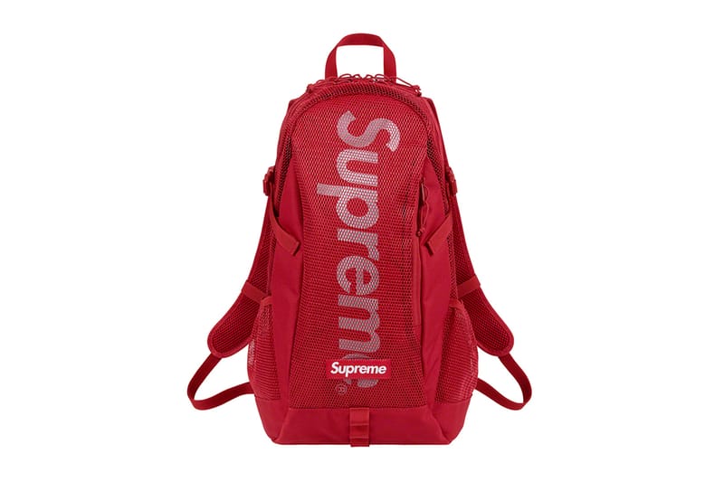 Supreme Backpack SS20 (Red)  Supreme backpack, Bags, Backpacks