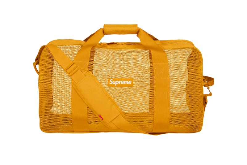 supreme fanny pack yellow