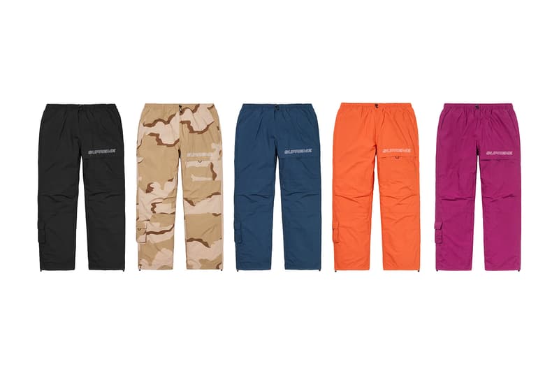 Supreme Spring Summer 2020 Bottoms pants shorts collection streetwear skatewear new york city menswear gore tec Keegan Dakkar L japanese koi fish tattoo sweatpants trousers chinos slacks shorts