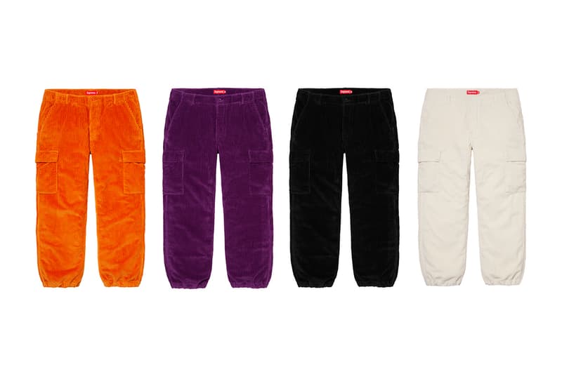 Supreme Spring Summer 2020 Bottoms pants shorts collection streetwear skatewear new york city menswear gore tec Keegan Dakkar L japanese koi fish tattoo sweatpants trousers chinos slacks shorts