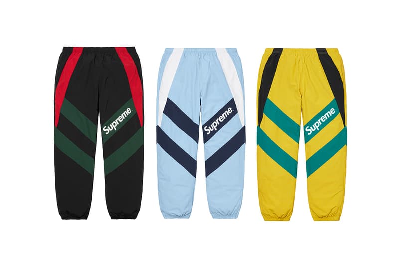 Supreme Spring Summer 2020 Bottoms pants shorts collection streetwear skatewear new york city menswear gore tec Keegan Dakkar L japanese koi fish tattoo sweatpants trousers chinos slacks shorts