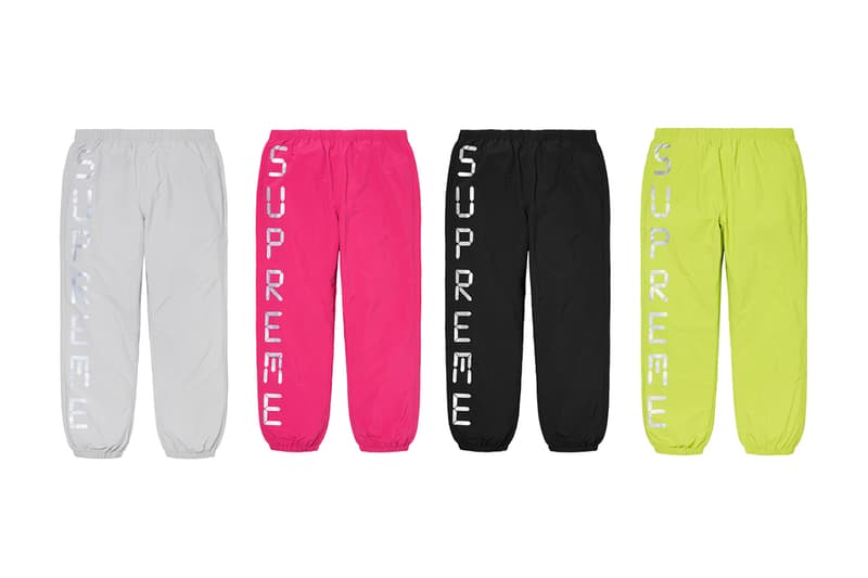 Supreme Spring Summer 2020 Bottoms pants shorts collection streetwear skatewear new york city menswear gore tec Keegan Dakkar L japanese koi fish tattoo sweatpants trousers chinos slacks shorts