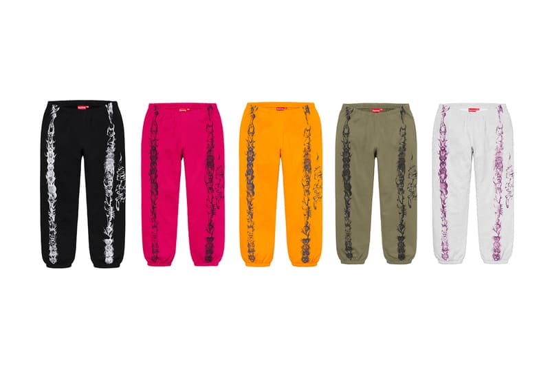 Supreme Spring Summer 2020 Bottoms pants shorts collection streetwear skatewear new york city menswear gore tec Keegan Dakkar L japanese koi fish tattoo sweatpants trousers chinos slacks shorts