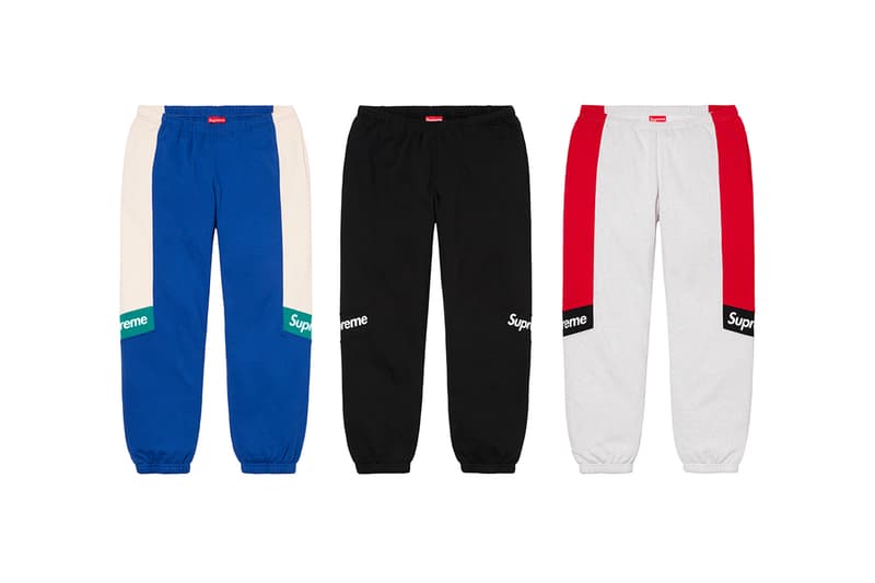 Supreme Spring Summer 2020 Bottoms pants shorts collection streetwear skatewear new york city menswear gore tec Keegan Dakkar L japanese koi fish tattoo sweatpants trousers chinos slacks shorts