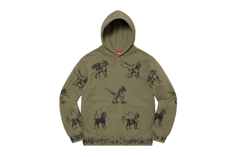 Supreme Spring Summer 2020 Sweats hoodies naomi campbell pamela hanson jamil gs 2001 calendar Keegan Dakkar Rammellzee mark gonzales sweater sweatshirt hoodie crewneck zipped jacket