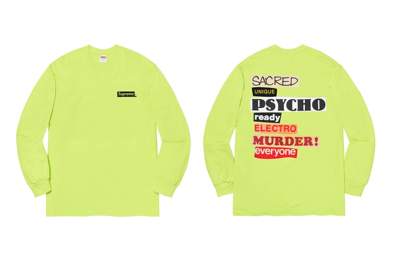 Supreme Spring Summer 2020 T-shirt Tees tupac shakur naomi campbell tie dye jamil gs 2001 calendar mark gonzales 2pac pamela hanson
