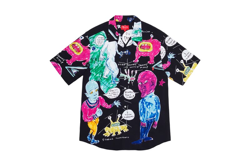 colorful supreme shirt